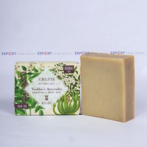 Wild Earth Himalayan Botanicals Trekker's Ayurvedic Shampoo & Body Bar (For Normal Skin) - 100Gm