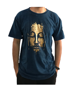 Cotton T-shirt Buddha Print